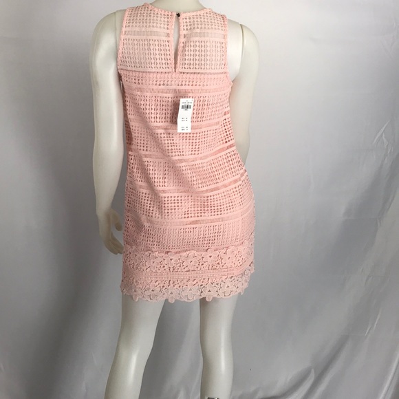 Abercrombie and Fitch Pink Lace Mini Dress - Picture 2 of 3